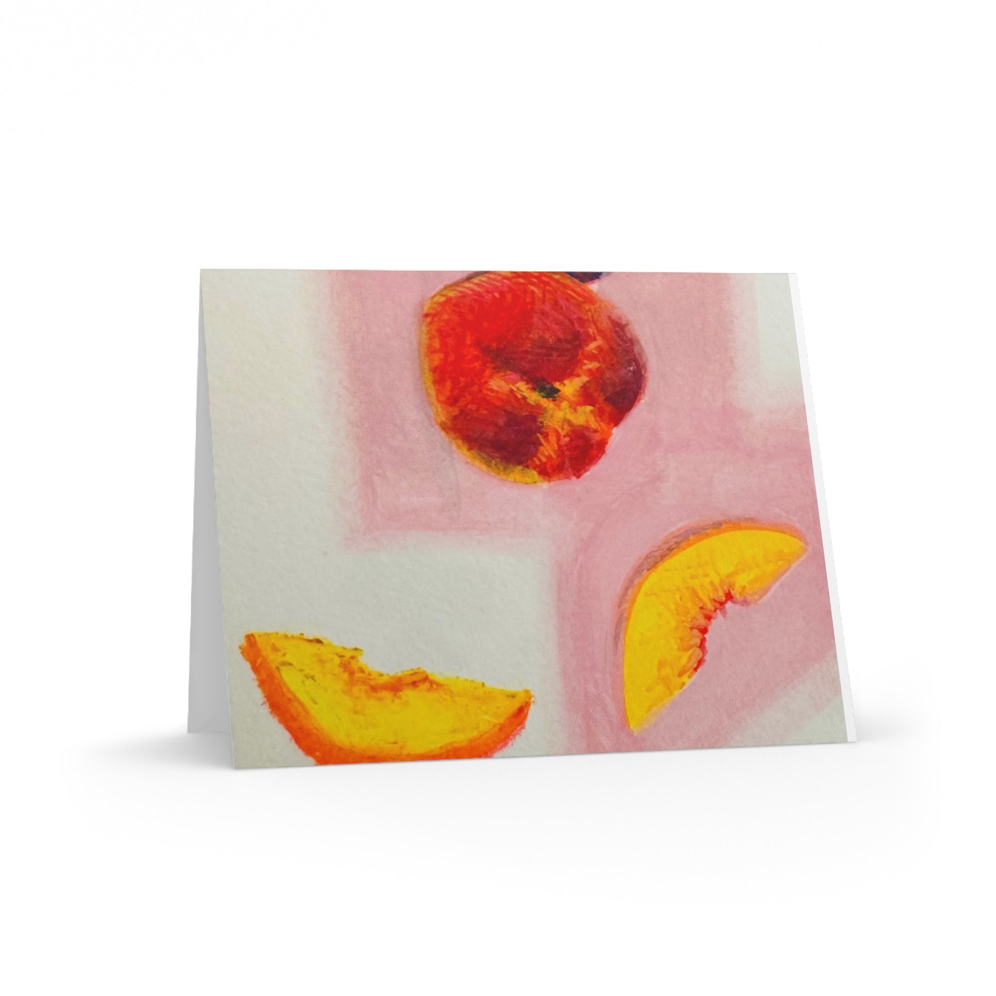 Peach Blossom Greeting Cards Set