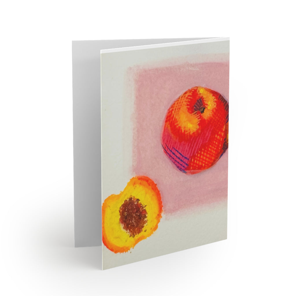 Peach Blossom Greeting Cards Set