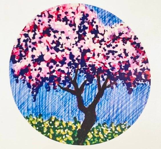 Blossom sticker